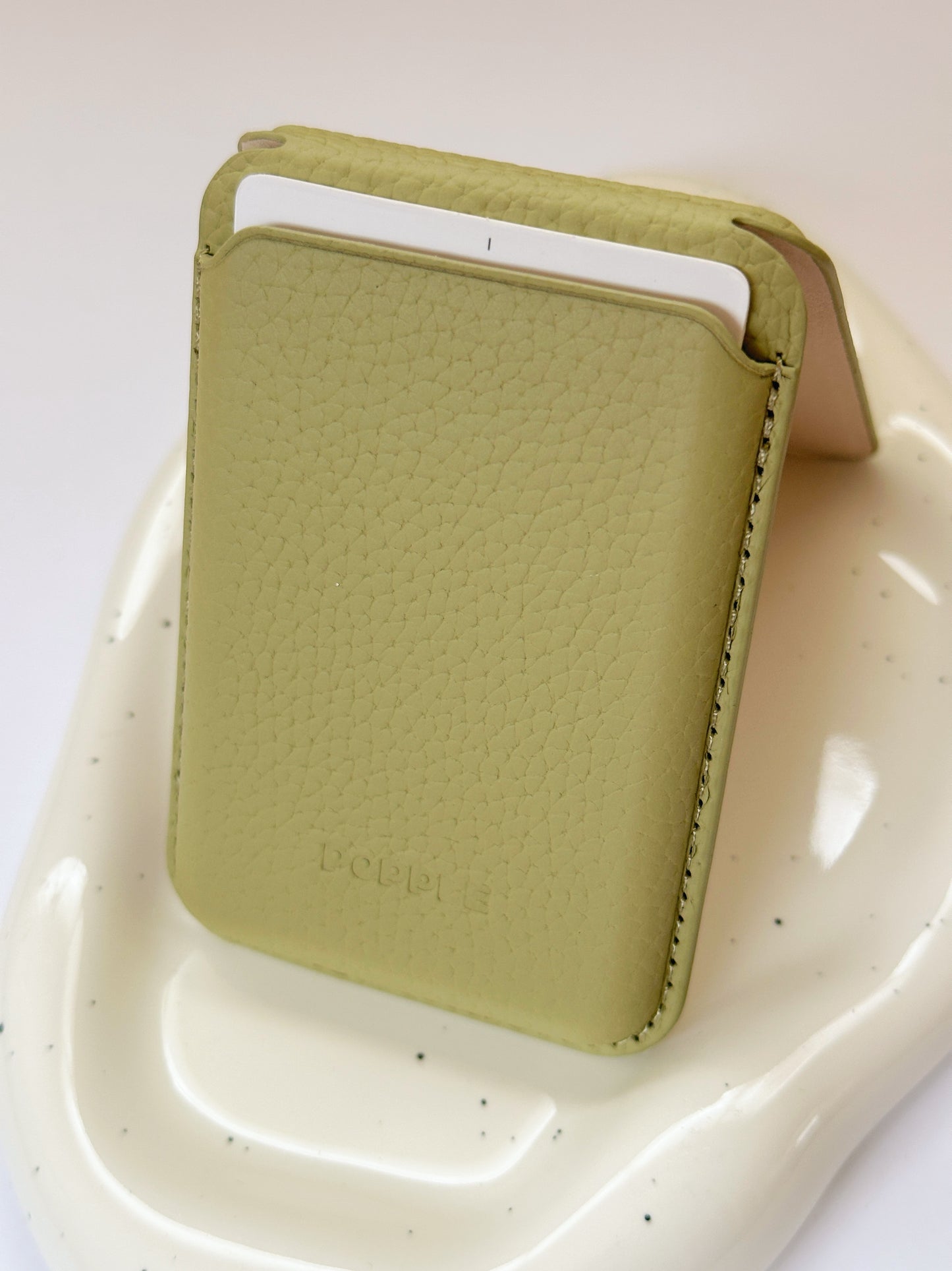 Togo Leather MagSafe Wallet - Luxury in your pocket