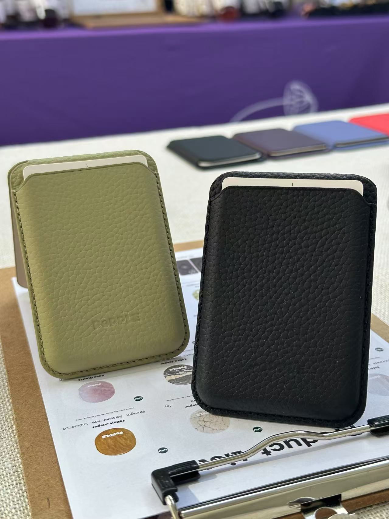 Togo Leather MagSafe Wallet - Luxury in your pocket