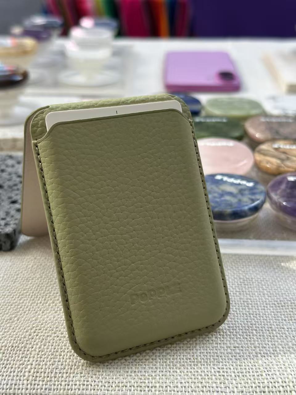 Togo Leather MagSafe Wallet - Luxury in your pocket