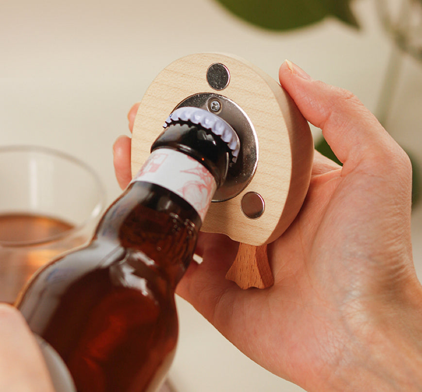 Ducktail Opener – Wooden Bottle Opener