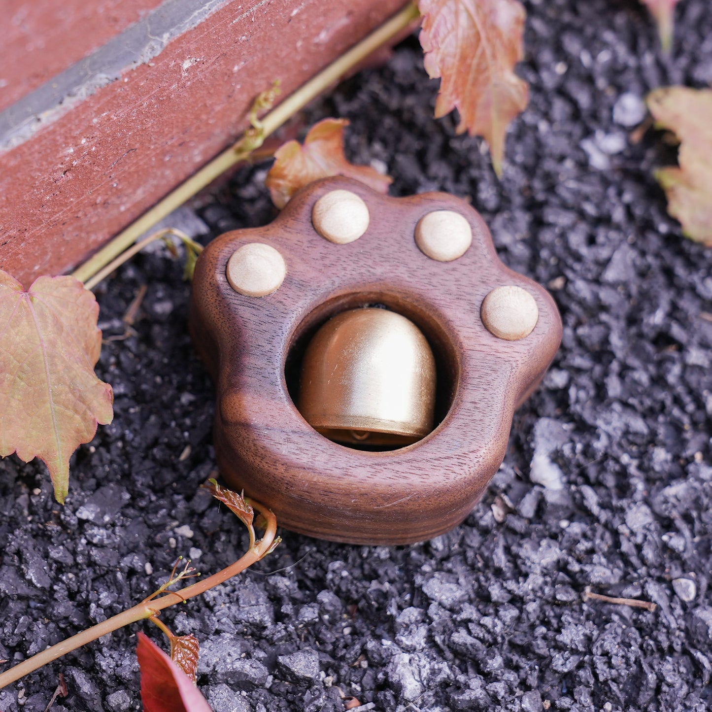 Kitty Knock – Wooden Door Bell