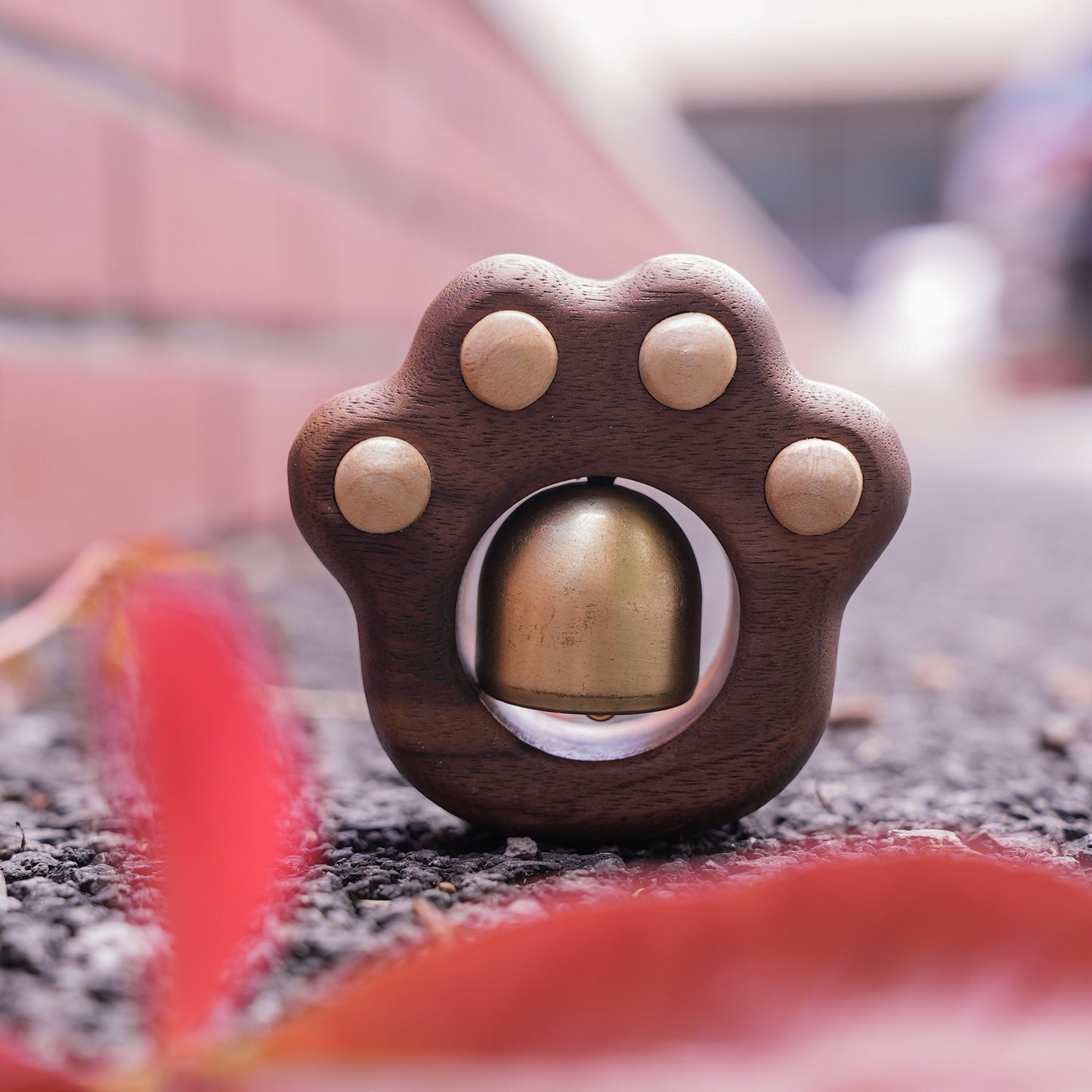 Kitty Knock – Wooden Door Bell