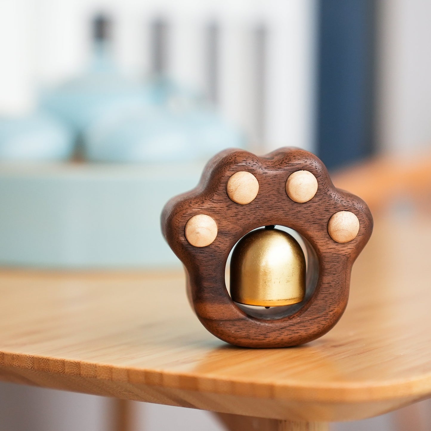 Kitty Knock – Wooden Door Bell