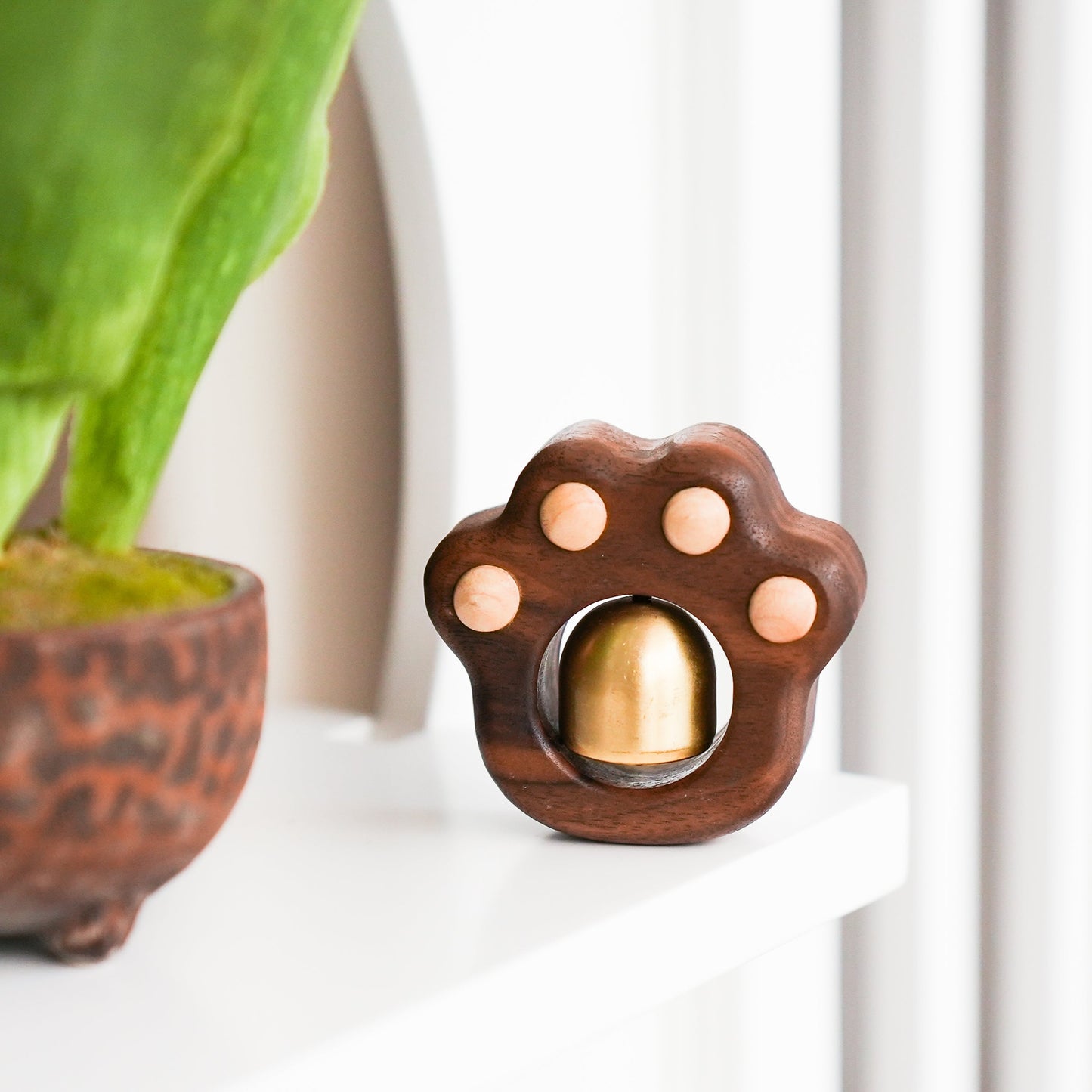Kitty Knock – Wooden Door Bell