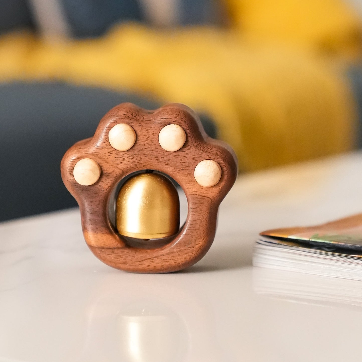 Kitty Knock – Wooden Door Bell