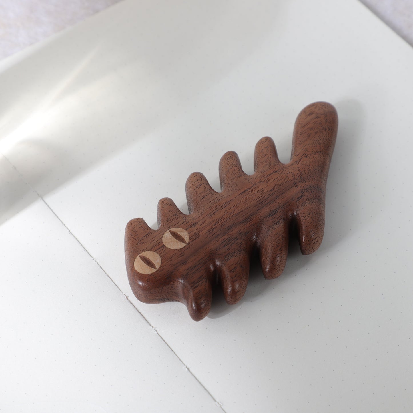 Meowssage(Cat Claw) - Wooden Comb Head Massager