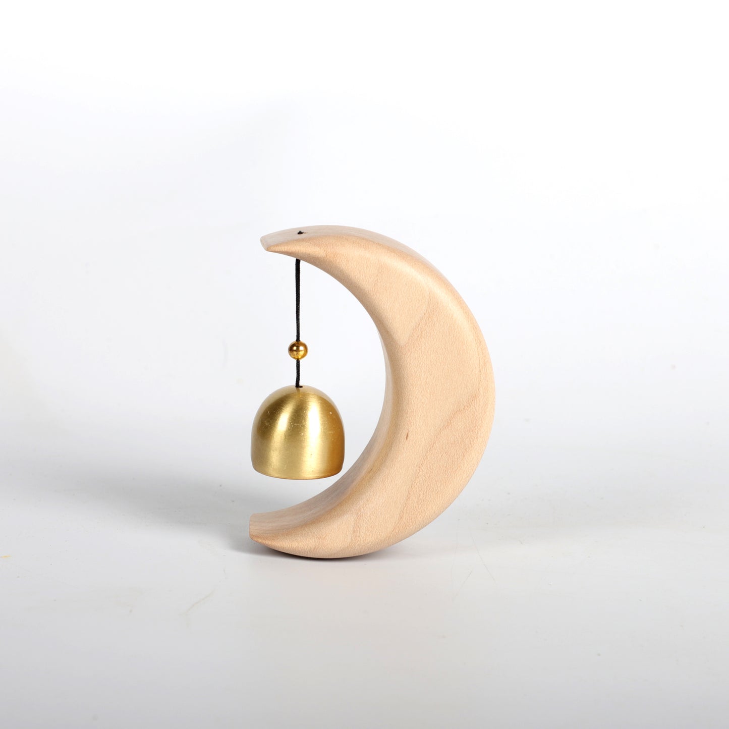 Moonlight Bell – Wooden Crescent Door Bell
