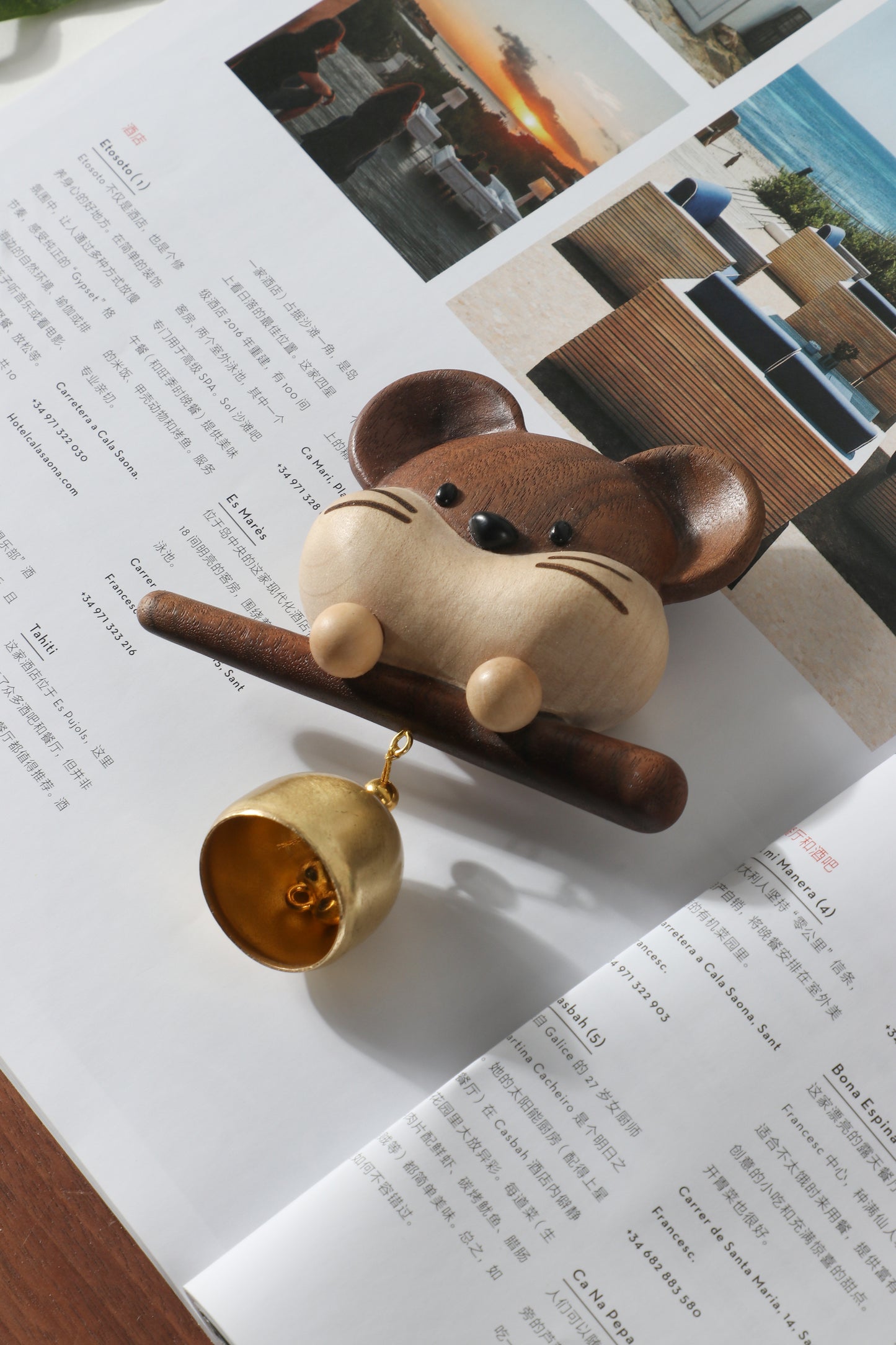 Twelve Zodiac – Wooden Animal Door Bell