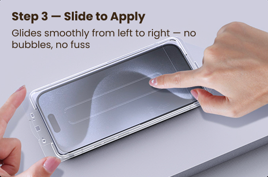 iPhone Self-Aligning Tempered Glass Screen Protector