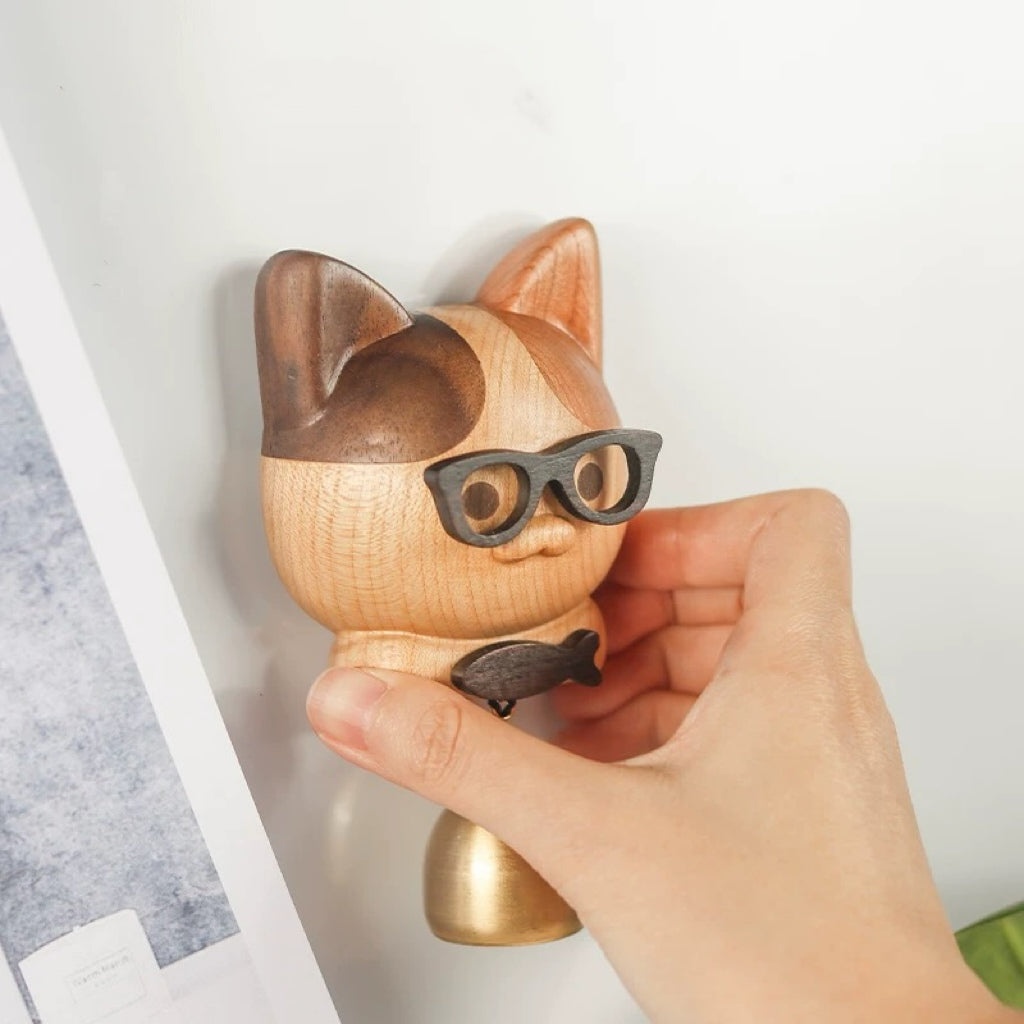 Professor Paw – Wooden Door Bell