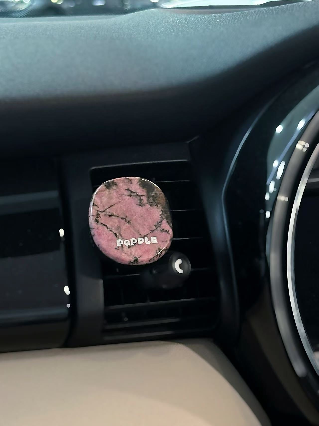 Natural Stone Car Aroma Clip|Veilstone