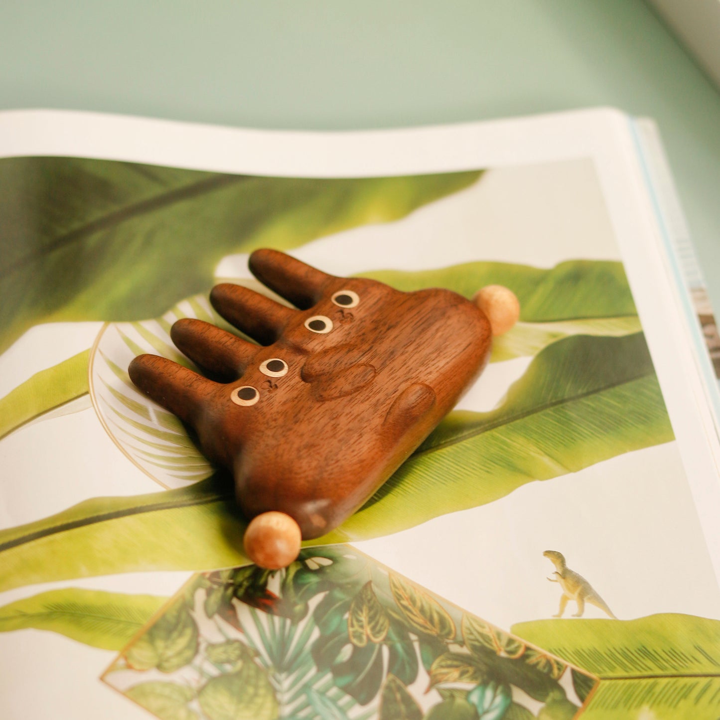 Bunnyboo – Wooden Comb Head Massager