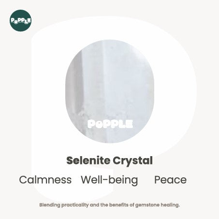 Selenite Crystal - Calmness, Well-being, Peace