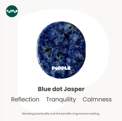 Blue Dot Jasper - Relfection, Tranquility, Calmness