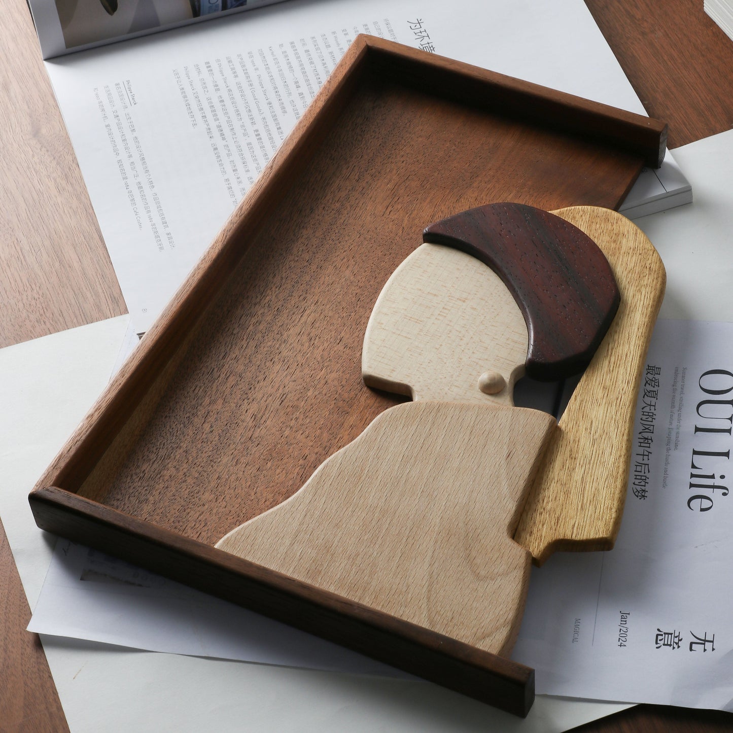 Girl with a pearl earring– Wooden Wall Art