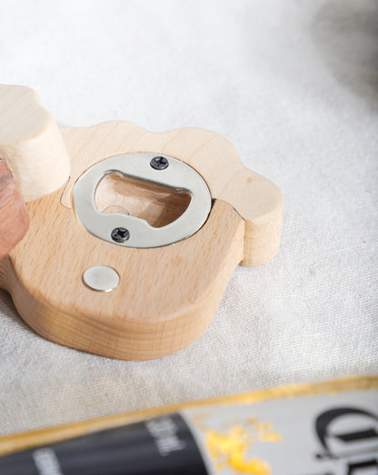 Cheers Opener – Wooden Bottle Opener
