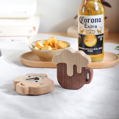 Cheers Opener – Wooden Bottle Opener