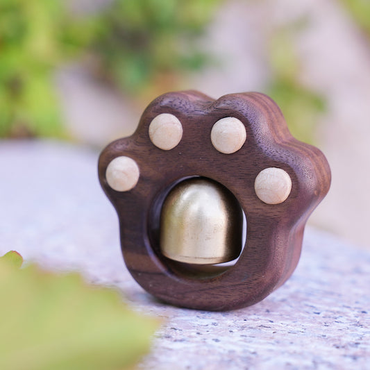 Kitty Knock – Wooden Door Bell