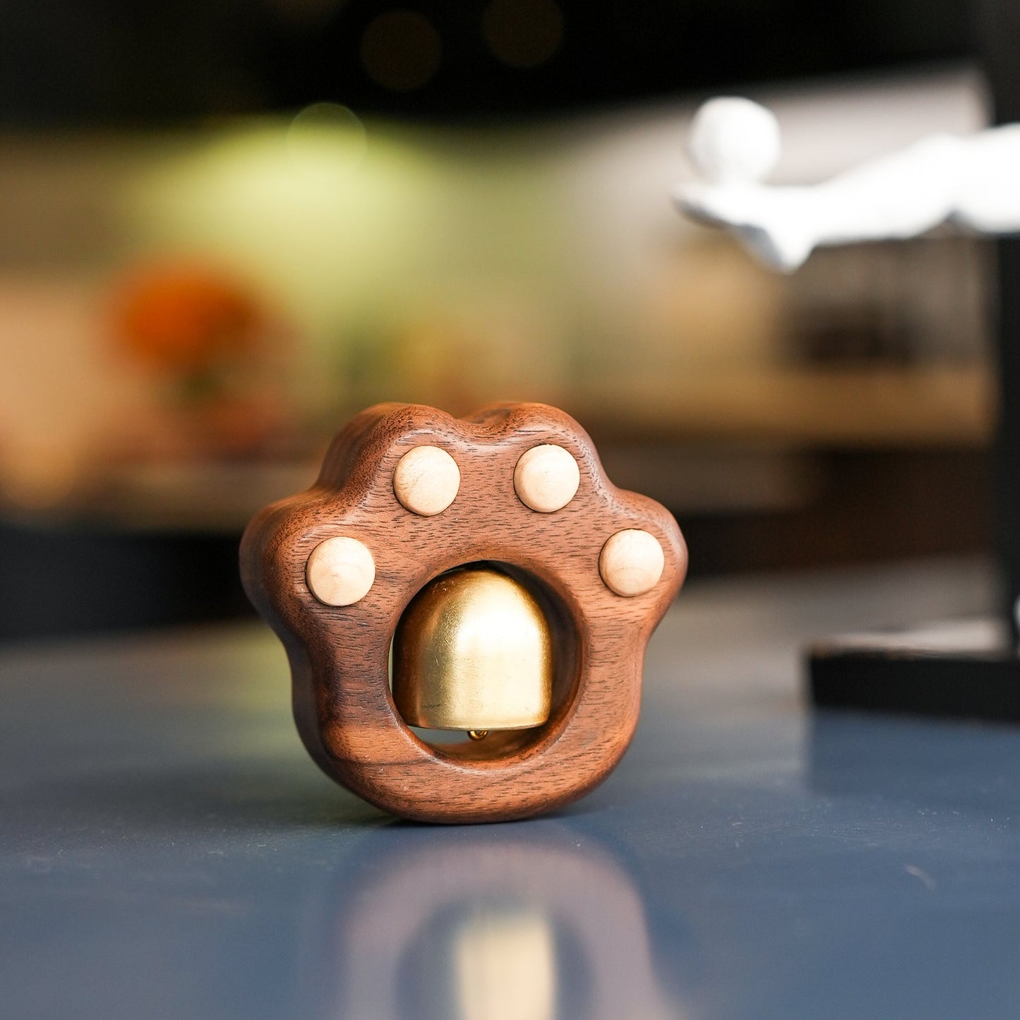 Kitty Knock – Wooden Door Bell