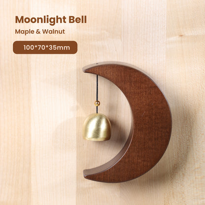 Moonlight Bell – Wooden Crescent Door Bell