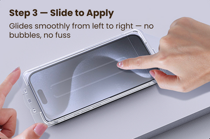 iPhone Self-Aligning Tempered Glass Screen Protector
