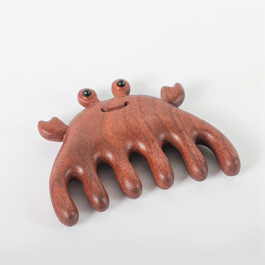 Crabbie – Wooden Comb Head Massager