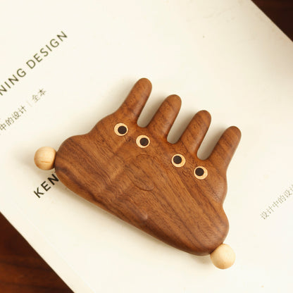Bunnyboo – Wooden Comb Head Massager