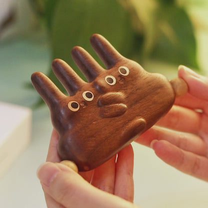 Bunnyboo – Wooden Comb Head Massager